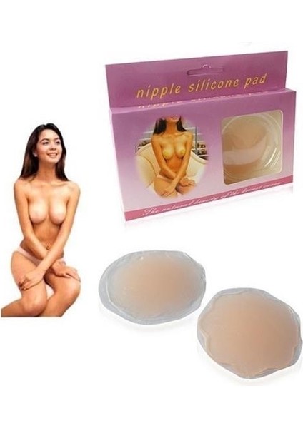 Mytechcat® Silikon Göğüs Ucu Kapatıcı Gizleyici Bant Aparat Nipple Pad indirimleri
