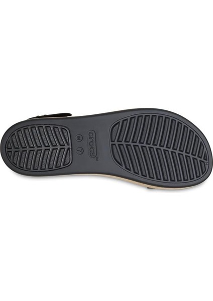 Brooklyn Cork Low Wedge Siyah Kadın Sandalet indirimleri