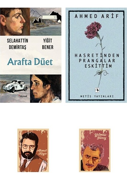 Arafta Düet - Selahattin Demirtaş - Hasretinden Prangalar Eskittim - ( 2 Adet Not Defteri )