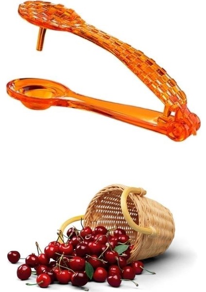 Pratik Kolay Zeytin ve Vişne Çekirdeği Çıkarma Aleti Aparatı