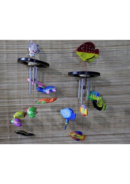 Buğz Hayvan Figürlü Rüzgar Çanı Model 1