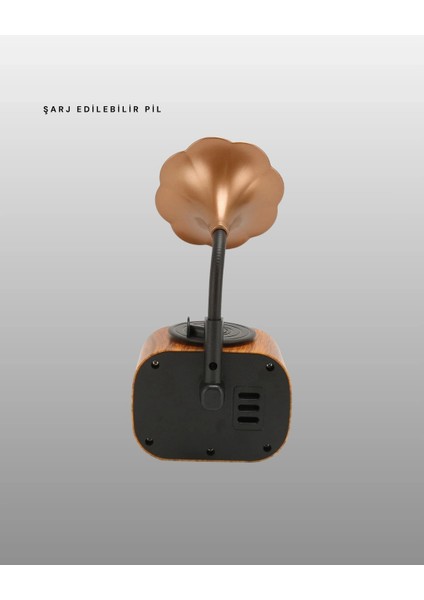 Buğz Mini Nostaljik Bluetooth Hoparlör Fm Radyo 8 Saat Batarya indirimleri