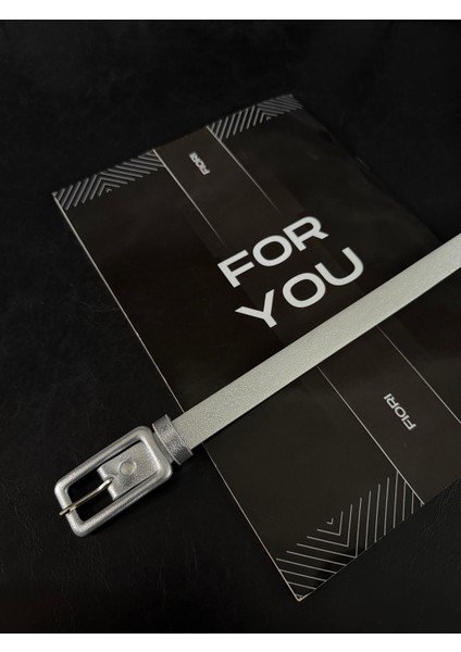 Dikdörtgen Kaplama Tokalı Ince Kadın Pantolon Kemeri, Ceket Kemeri, Gömlek Kemeri fırsatları