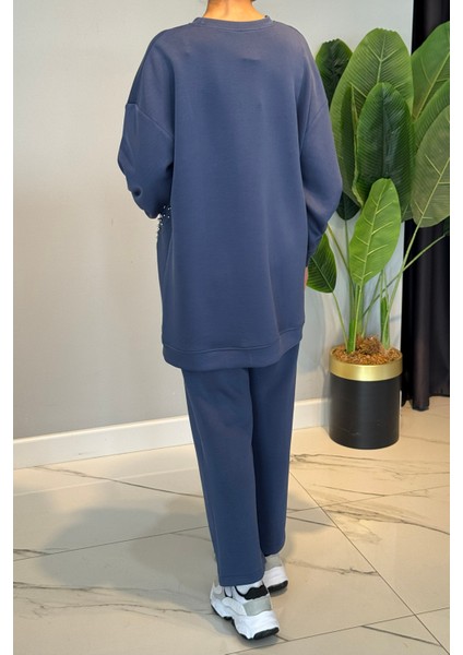 Taş Detaylı Modal Takım 120304 Indigo modelleri