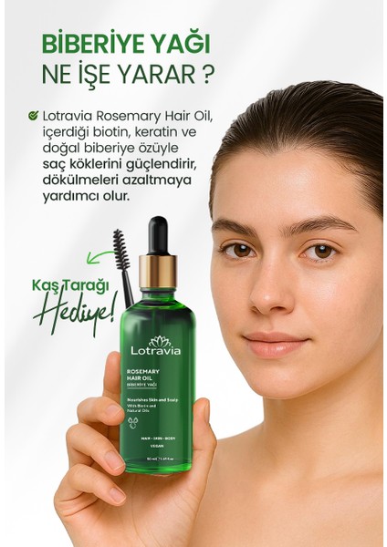 Biberiye Yağı | Saç Bakım Yağı – Saç Dökülmesine Karşı, Hızlı Uzama, Yoğun Onarım fiyatları