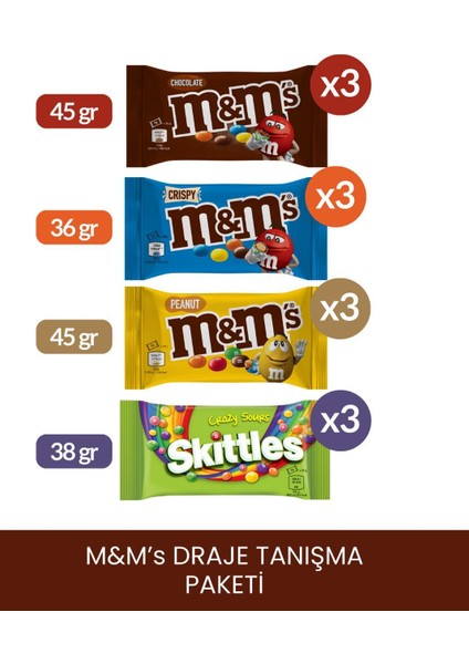 M&m's Draje Tanışma Paketi