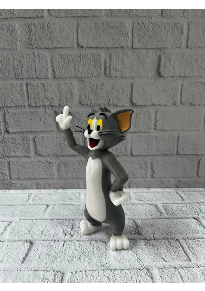 Buğz 22 cm Tom Figürü Çizgi Karakter Biblo Koleksiyonluk Dekoratif Obje fırsatları