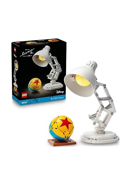Ideas | Disney Pixar Luxo Jr. 21357 - Disney Hayranı Yetişkinler Için Koleksiyonluk Sergileme Modeli Y... + 9 LEGO