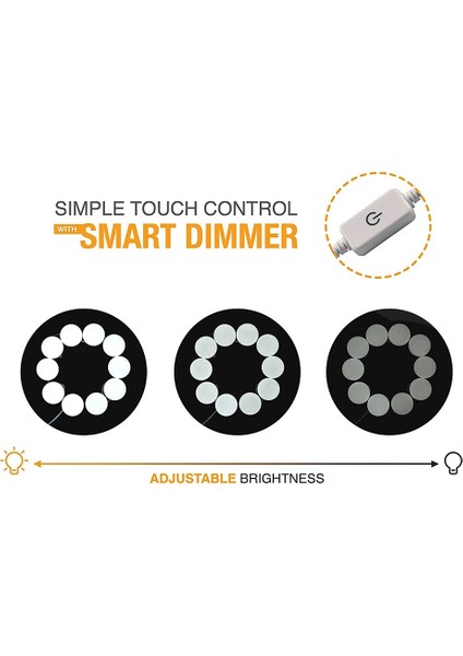 Buğz Makyaj Aynası Aydınlatma Kiti indirimleri