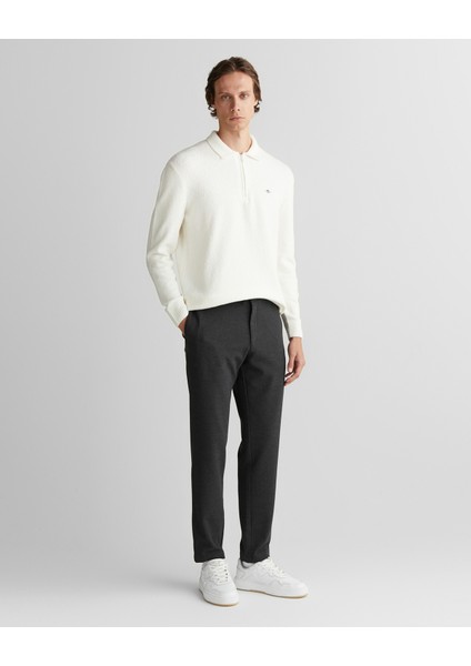 Erkek Beyaz Relaxed Fit Fermuarlı Triko 8925351T.113 modelleri