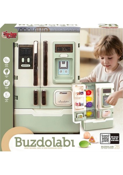 Buğz VRD10650 Işıklı ve Sesli Aksesuarlı Buzdolabı