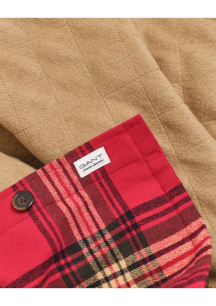 Erkek Kırmızı Relaxed Fit Gömlek Yaka Ceket 3250295.629