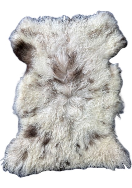 Naturel Doğal Kahve Hareli Medikal Koyun Postu - Boyasız Doğal Koyun Postu