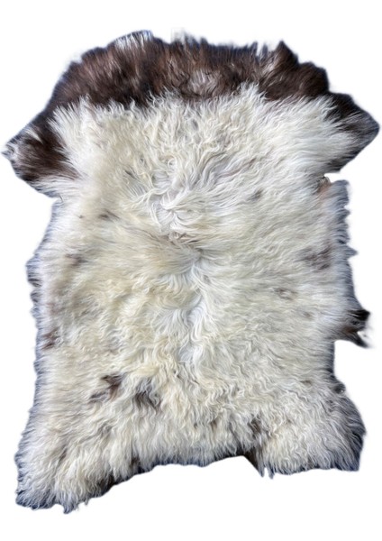 Naturel Doğal Kahve Hareli Medikal Koyun Postu - Boyasız Doğal Koyun Postu