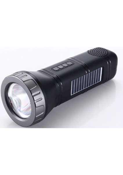 Buğz Güneş Enerjili Bluetooth Radyo Özellikli Kamp El Feneri fırsatları