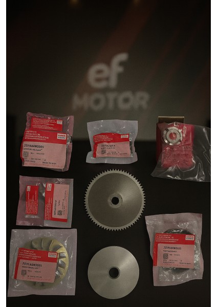 ✅ Hero Dash 125 Ön Varyatör Tam Set (8 Parça) | Orijinal Hero Yedek Parça | Yetkili Bayi Satışı | Ef Motor