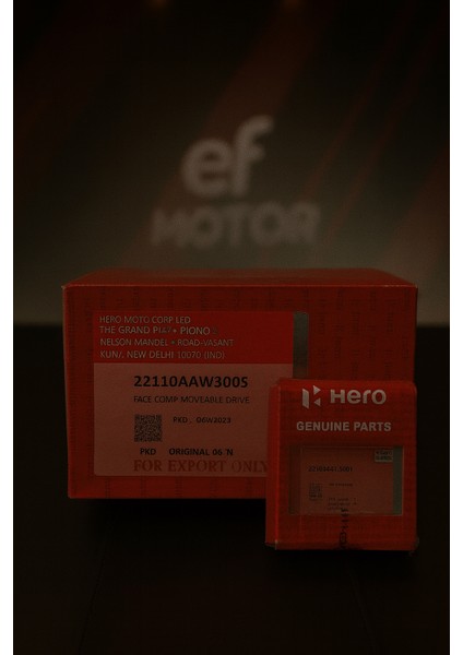 ✅ Hero Dash 125 Ön Varyatör Tam Set (8 Parça) | Orijinal Hero Yedek Parça | Yetkili Bayi Satışı | Ef Motor fiyatları