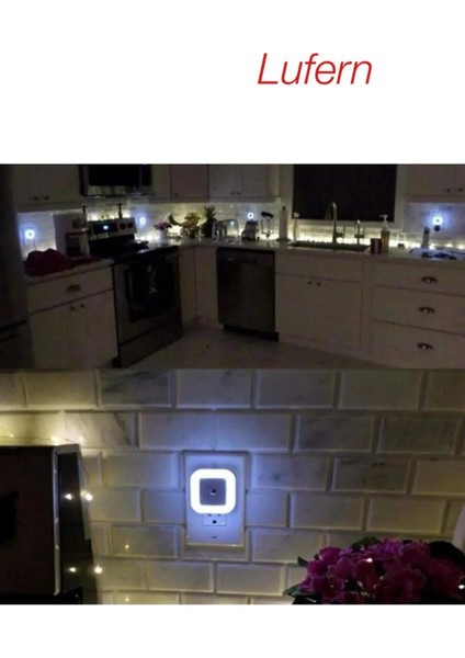 Fotoselli Gece Lambası Karanlıkta Otomatik Yanıp Sönen Aydınlığa Duyarlı Koridor Antre Loş LED Işık modelleri