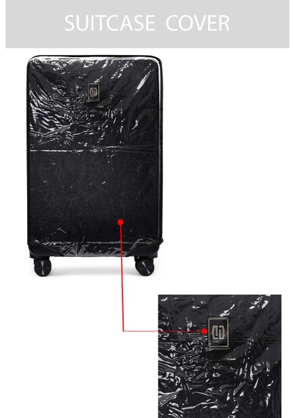 Erkek Siyah Valiz 25WBD3200HC