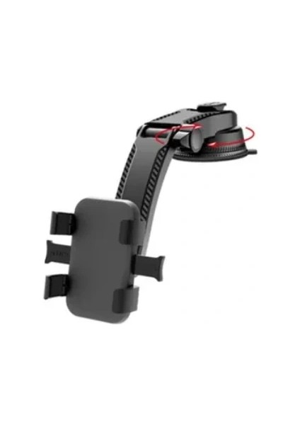 Buğz 360 Derece Dönebilen Vakumlu Araç Telefon Tutucu