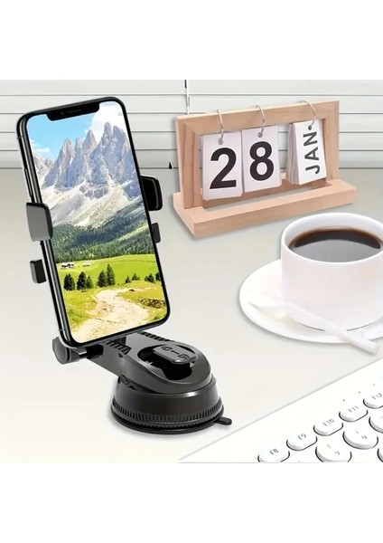 Buğz 360 Derece Dönebilen Vakumlu Araç Telefon Tutucu fiyatları