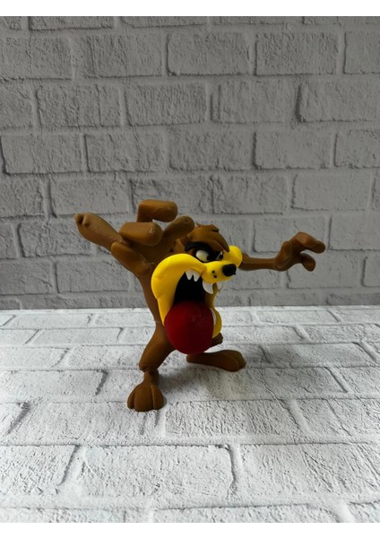 Buğz 15 cm Tazmanya Canavarı Figürü Çizgi Karakter Koleksiyonluk Biblo modelleri