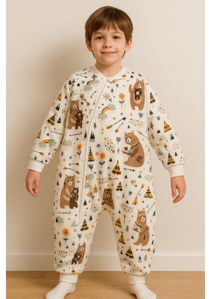 Kız-Erkek Çocuk 1-8 Uyku Tulumu Çift Taraflı