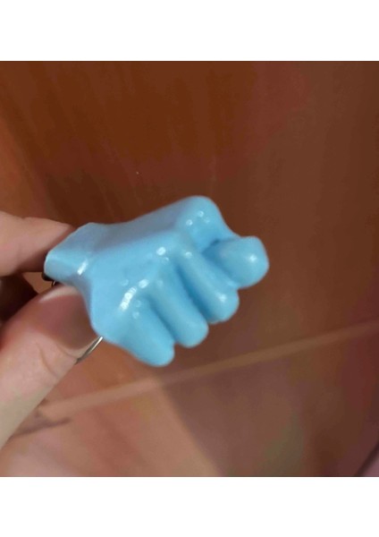 Mavi Renk Sevimli Muzip Anahtarlık Nah Anahtarlık modelleri