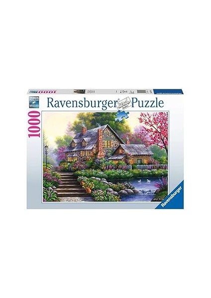 Ravensburger 1000 Parça Yapboz Romantic Cottage