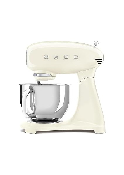 Smeg, SMF03CREU Mutfak Robotu, 10 Hız Kademesi, Planet Karıştırıcı, Emniyet Kapatma, 2 Çırpma Teli,