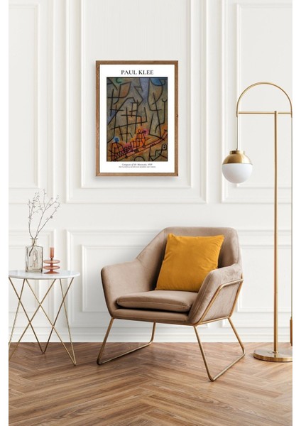 Paul Klee Ahşap Çerçeveli Tablo fiyatları