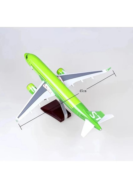 1/80 Ölçek Airbus A320 Neo “s7 Airlines” – 47 cm Model Uçak modelleri
