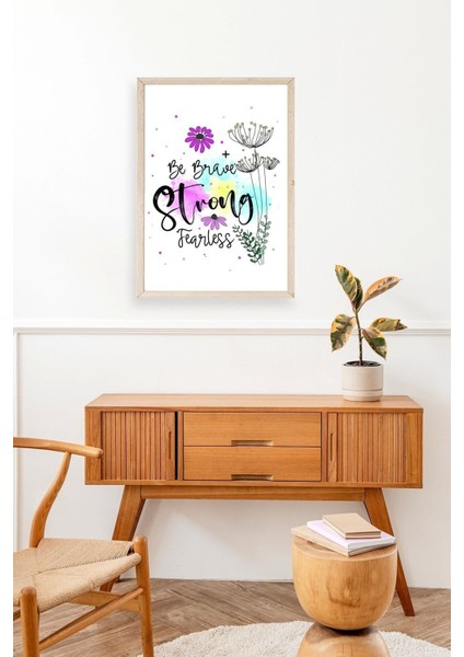 Motto Ahşap Çerçeveli Tablo modelleri