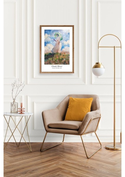 Claude Monet Ahşap Çerçeveli Tablo fiyatları