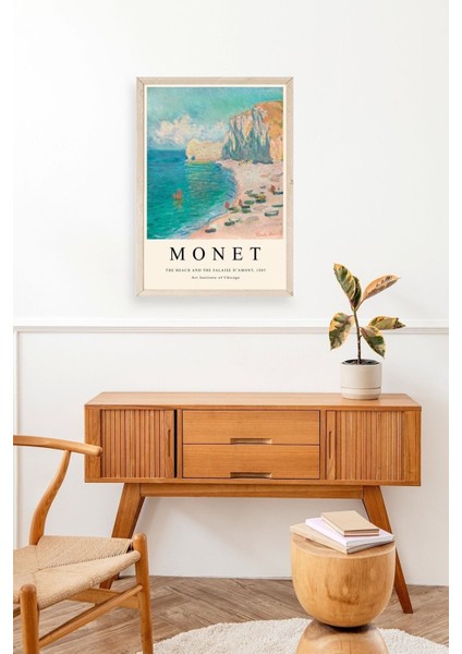 Monet Ahşap Çerçeveli Tablo modelleri