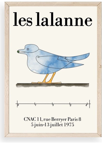 Les Lalanne Ahşap Çerçeveli Tablo