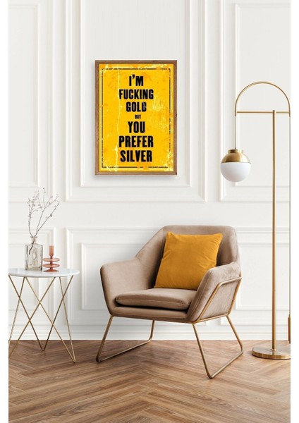 Motto Ahşap Çerçeveli Tablo fiyatları