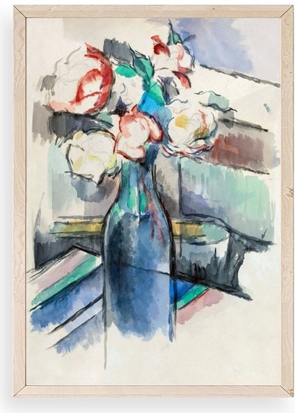 Paul Cézanne Ahşap Çerçeveli Tablo