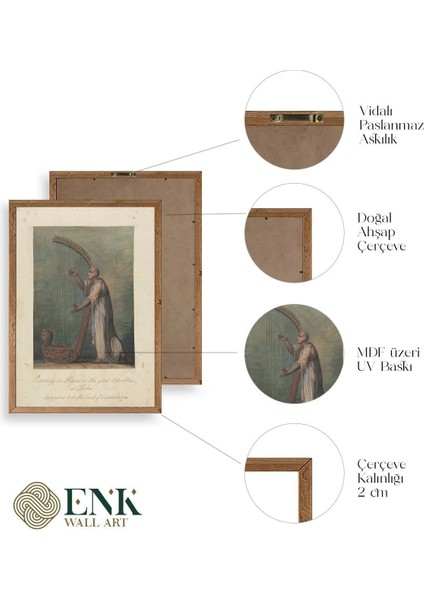 James Bruce Ahşap Çerçeveli Tablo fırsatları