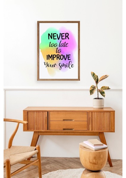 Motto Ahşap Çerçeveli Tablo fiyatları