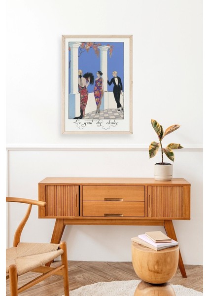 George Barbier Ahşap Çerçeveli Tablo modelleri