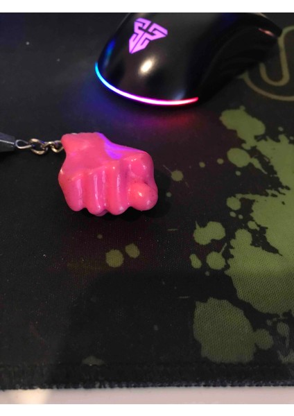 Pembe Renk Sevimli Muzip Anahtarlık Nah Anahtarlık modelleri