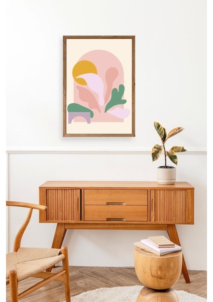 Modern Ahşap Çerçeveli Tablo modelleri