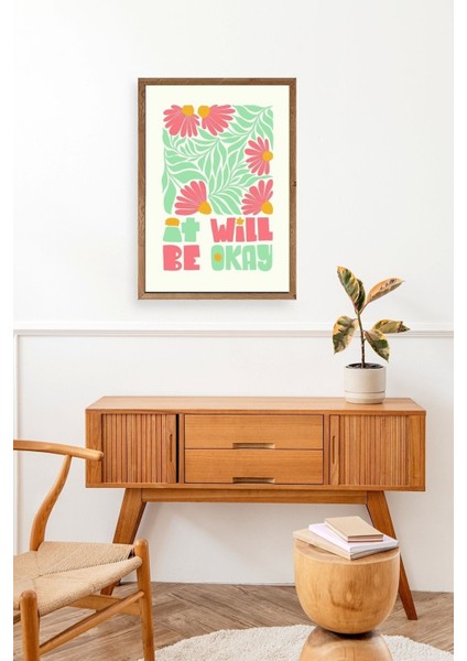 Motto Ahşap Çerçeveli Tablo modelleri