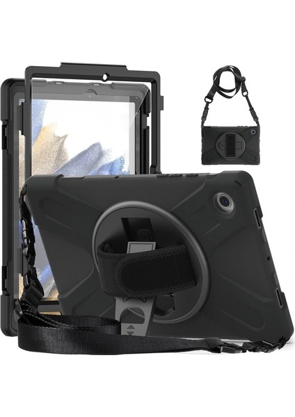 Buğz Lenovo M10 Plus 10.6 125FU/128FU Kılıf Amazing Tablet Kapak - Siyah