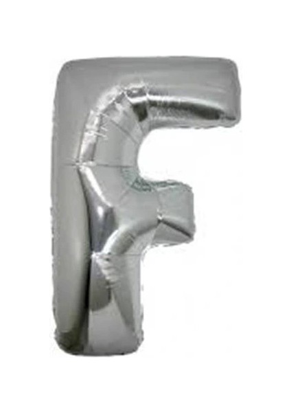 Buğz Gümüş Rengi Folyo Balon 1 Metre