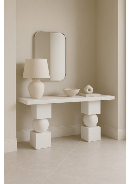 Modern Masif Ahşap Dekoratif Dresuar – Özel Tasarım Masif Konsol Masa fırsatları