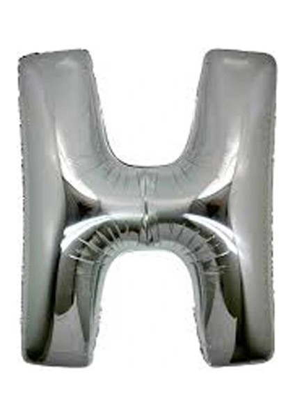 Buğz Gümüş Rengi Folyo Balon 1 Metre