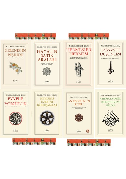 Tasavvuf Düşüncesi, Mevlânâ Üzerine Konuşmalar, Hayatın Satır Araları, Geleneğin Peşinde(8kitap)