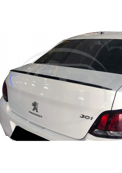 Peugeot 301 2012-2021 Piano Black Bagaj Spoiler